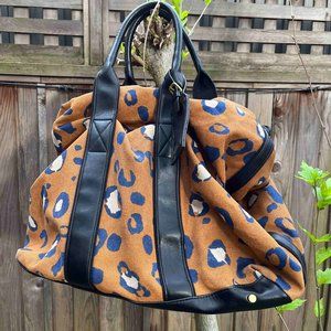 3.1 Phillip Lim Leopard Print Drawstring Carryall Bag